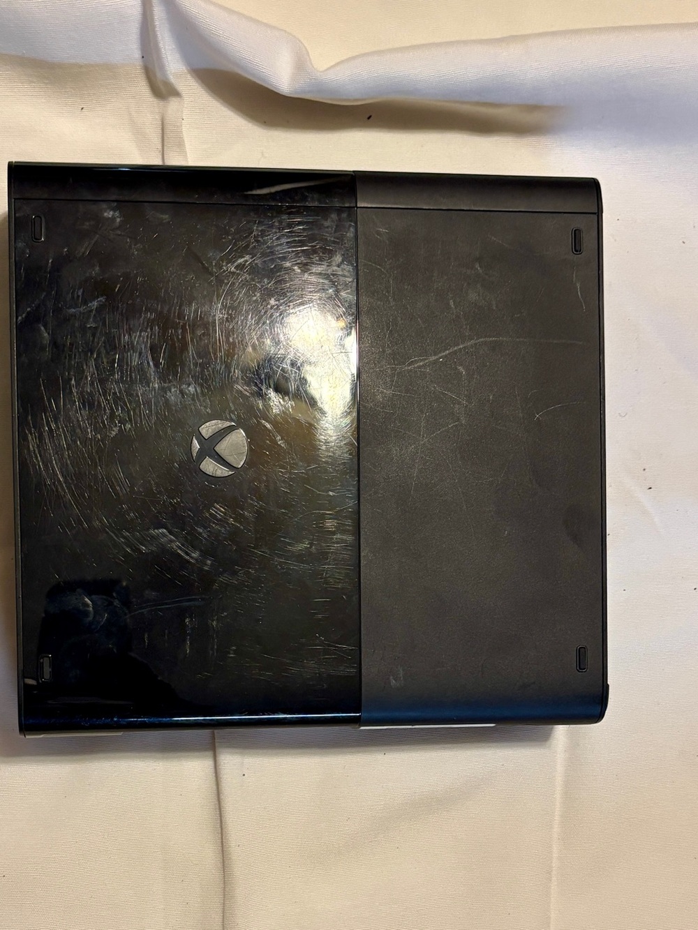 Xbox 360 Portable Console Top Panel in Black Tested works..Cord included
